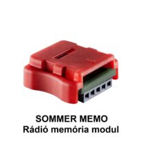 SOMMER MEMO rádió memória garázskapu, kapunyitó modul