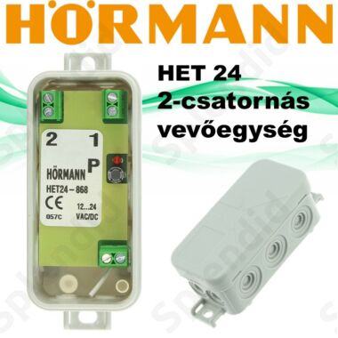 Hörmann HET-24 2-csatornás vevőegység