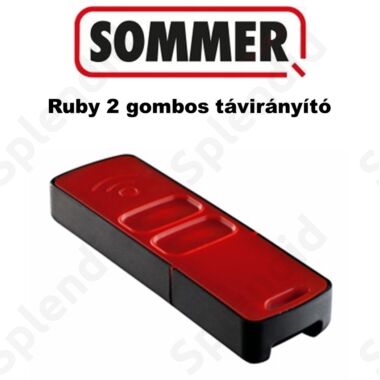 SOMMER Ruby 2 gombos garázskapu, kapunyitó távirányító